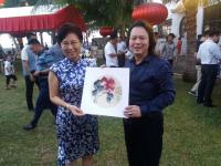 艺术家叶仲桥荣誉:2月10日，我获邀参加中华人民共和国驻坦桑尼亚联合共和国大使【图1】