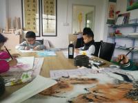 艺术家唐再辉日记:大年三十,萌芽画室全体老师在此祝贺大家春节快乐,万事如意,祝【图4】