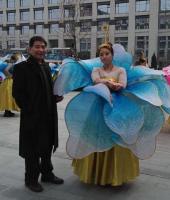 艺术家尚建国生活:这是最中国的西安年!感恩各位友朋的加持鼓励!天天沐浴佛光,生【图4】