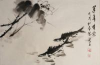 艺术家田君才日记:一组花鸟小品 四尺三开【图0】