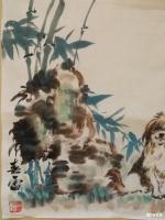 艺术家柳春雷日记:柳春雷作品
平安兴旺34x34cm,首墨斋主人【图2】