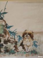 艺术家柳春雷日记:柳春雷作品
平安兴旺34x34cm,首墨斋主人【图4】