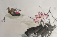 艺术家田君才日记:近日小品 四尺三开【图3】