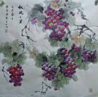 艺术家卢俊良日记:卢俊良作品:四尺斗方,秋风过后香自来【图0】