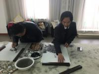 艺术家安士胜日记:戊戌大吉,新春开笔,与曜诚兄合写旺旺迎春戏墨【图0】