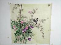 艺术家胡记领日记:斗方工笔欣赏,胡记领作品【图0】