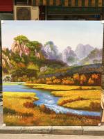 艺术家罗鸿羽日记:油画《般若波罗蜜多》,明媚的阳光,绚丽的色彩,新春来临,万象【图0】