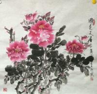 艺术家李丽芳日记:牡丹享有  国色天香，花中之王  的美誉 中国人牡丹看作是人【图2】
