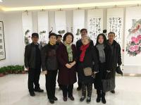 艺术家刘晓宁生活:高新书画院,与孙院长一见如故,她一直强调要踏实做事,欣赏这种【图2】