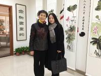 艺术家刘晓宁生活:高新书画院，与孙院长一见如故，她一直强调要踏实做事，欣赏这种【图5】