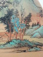 艺术家高勇利日记:《秋江垂綸》,50*50圓光卡紙,高勇利
陆游《秋日郊居》【图3】