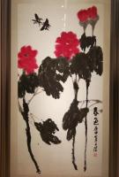 艺术家周鹏飞收藏:藏品分享国画《春色》,三拳两脚、再补一刀、便臻全妙!大写意的【图0】