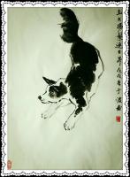 艺术家于波日记:旺旺之年兴旺发达!,于波国画作品【图0】