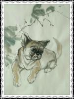 艺术家于波日记:旺旺之年兴旺发达!,于波国画作品【图5】