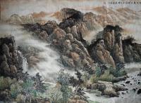 艺术家高勇利日记:《雲霞生異彩,山水有清音》,高勇利
96*180cm
六【图2】