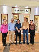 艺术家叶仲桥生活:3月3日广东省人民政府参事、粤港澳促进会执行会长林迪夫先生,【图4】