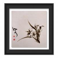 艺术家周牧天日记:水墨兰花,来一波【图1】