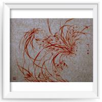 艺术家周牧天日记:水墨兰花,来一波【图2】