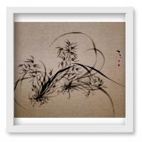 艺术家周牧天日记:水墨兰花,来一波【图4】