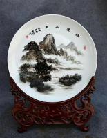 艺术家杨增超生活:境由心造~奇石瓷画艺术,它是集赏石,盆景,陶瓷,绘画于一体的【图4】