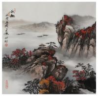 艺术家刘剑刚日记:四季图
50cmx50cm 刘剑刚【图2】