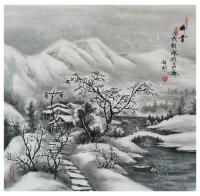 艺术家刘剑刚日记:四季图
50cmx50cm 刘剑刚【图3】