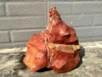 艺术家杨增超日记:彩石《人面兽身》,杨增超【图1】