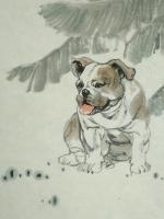 艺术家于波日记:《三幅小笨狗》，于波【图0】