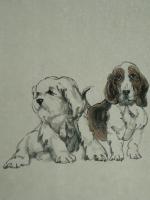 艺术家于波日记:《三幅小笨狗》,于波【图2】