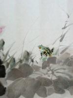 艺术家高勇利日记:国画《荷塘清趣》,高勇利
69*69cm
軟片未裝裱【图1】