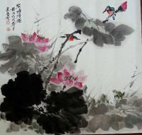 艺术家高勇利日记:国画《荷塘清趣》,高勇利
69*69cm
軟片未裝裱【图2】