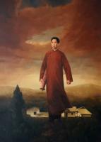 艺术家张恒久日记:油画《毛泽东到安源》创作说明-----
作者 张恒久【图0】