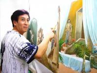 艺术家张恒久日记:张恒久代表作品:163米圣经油画全集,十五米大型油画百年中英【图5】