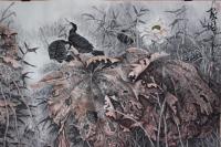 艺术家田牧日记:田牧作品家园系列,每一笔都蕴含着高超的功力和丰富的经验,笔墨【图2】