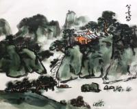 艺术家龚光万日记:感冒不爽,拂纸一帧,顿觉春涌窗前。【图0】