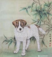 艺术家唐再辉生活:我画的小狗刊登虎门报,作狗年送福!感谢虎门报。唐再辉【图2】