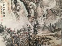 艺术家祝汉山日记:溪山观雨泉,松柏延百年。千载雕峰壑,方角磨崖圆。【图1】