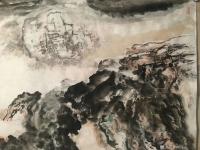 艺术家祝汉山日记:溪山观雨泉,松柏延百年。千载雕峰壑,方角磨崖圆。【图2】