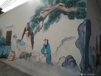 艺术家周海波日记:历尽数月的最美乡村终于尘埃落定!
专心做好墙上艺术!
感【图1】