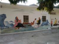 艺术家周海波日记:历尽数月的最美乡村终于尘埃落定!
专心做好墙上艺术!
感【图2】