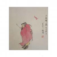 艺术家张清永日记:《引福归来》,张清永国画作品【图0】