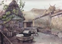 艺术家宋德发收藏:油画《乡院》,儿时的回忆,满满的乡情。
宋德发【图0】