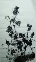 艺术家李青利日记:传统的花鸟画中，画中只要有鸟，鸟就是主体这种形式已越来越不能【图1】
