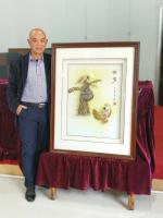 艺术家柏波日记:2018年3月23日在西安参加第53届全国工艺大赛,柏波的麦【图1】