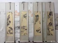 艺术家吕双日记:四条屏意临八大山人
丹青墨染尽情趣
吕双国画【图0】