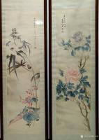 艺术家杨玉忠收藏:我收藏的民国四位女画家的没骨花卉，这套作品画于一九二九年，四【图0】