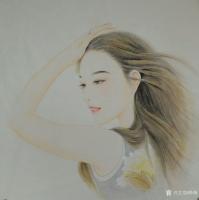 艺术家韩梅日记:工笔人物画四美图,现代美女与古代四大美女对比一下。
韩梅作【图0】