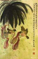 艺术家石广生日记:国画花鸟画《猪笼草》石广生戊戍年新作
乾坤皆在内中藏,
【图0】