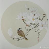 艺术家安士胜日记:国画《秋水净芙蕖》工外求写,写中寻工。
工笔花鸟画《畅神》【图1】