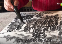 艺术家叶向阳视频:<br>画家叶向阳山水画创作过程录影，
<iframe f【图1】